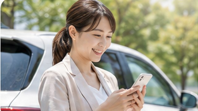 LINEでお問い合わせをする様子